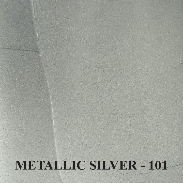 Metallic silver 2025 epoxy paint